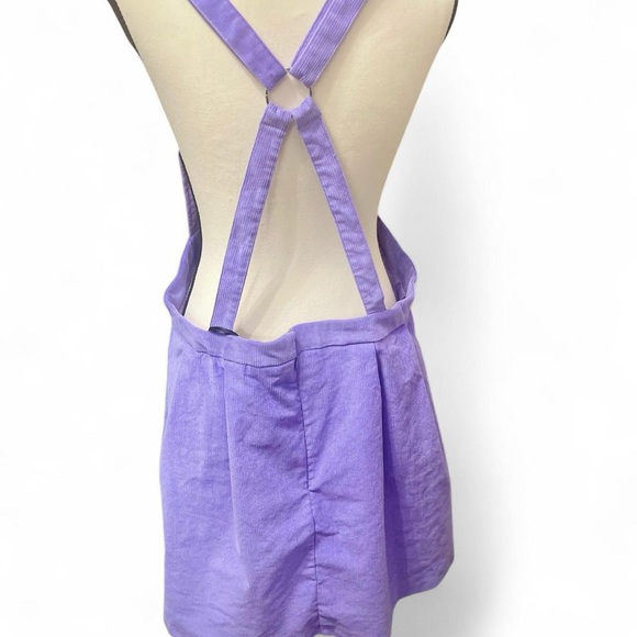 Dolls Kill x Care Bears purple corduroy pinafore dress 1X - Picture 5 of 7